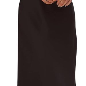 Women Sleeveless Cocktail Dresses Mock Neck Keyhole Elastic High Waist Evening Party Maxi Wedding Guest Dress