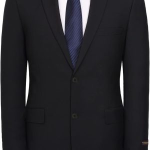 Men's Suit Separates Classic Fit Premium Jacket & Pants Business Travel,Regular & Big and Tall